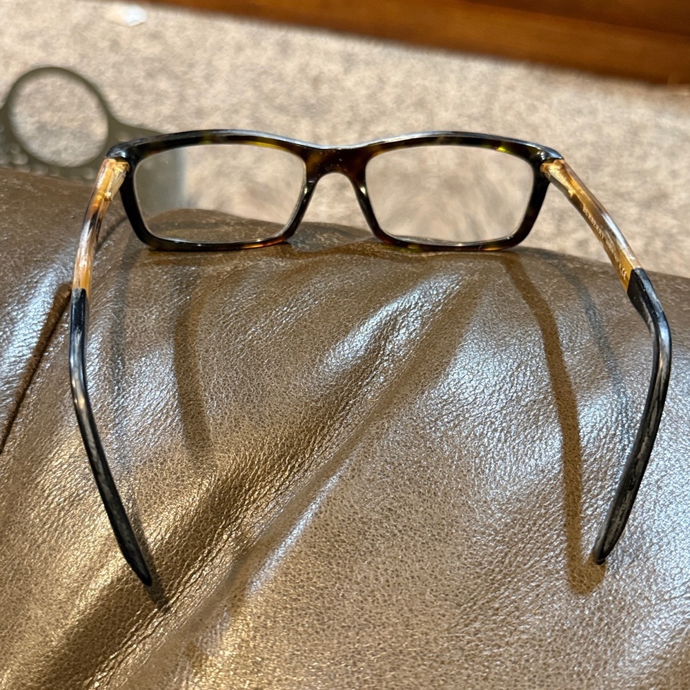 Burberry Men's Glasses in Black and Tan - Picture 2 of 4